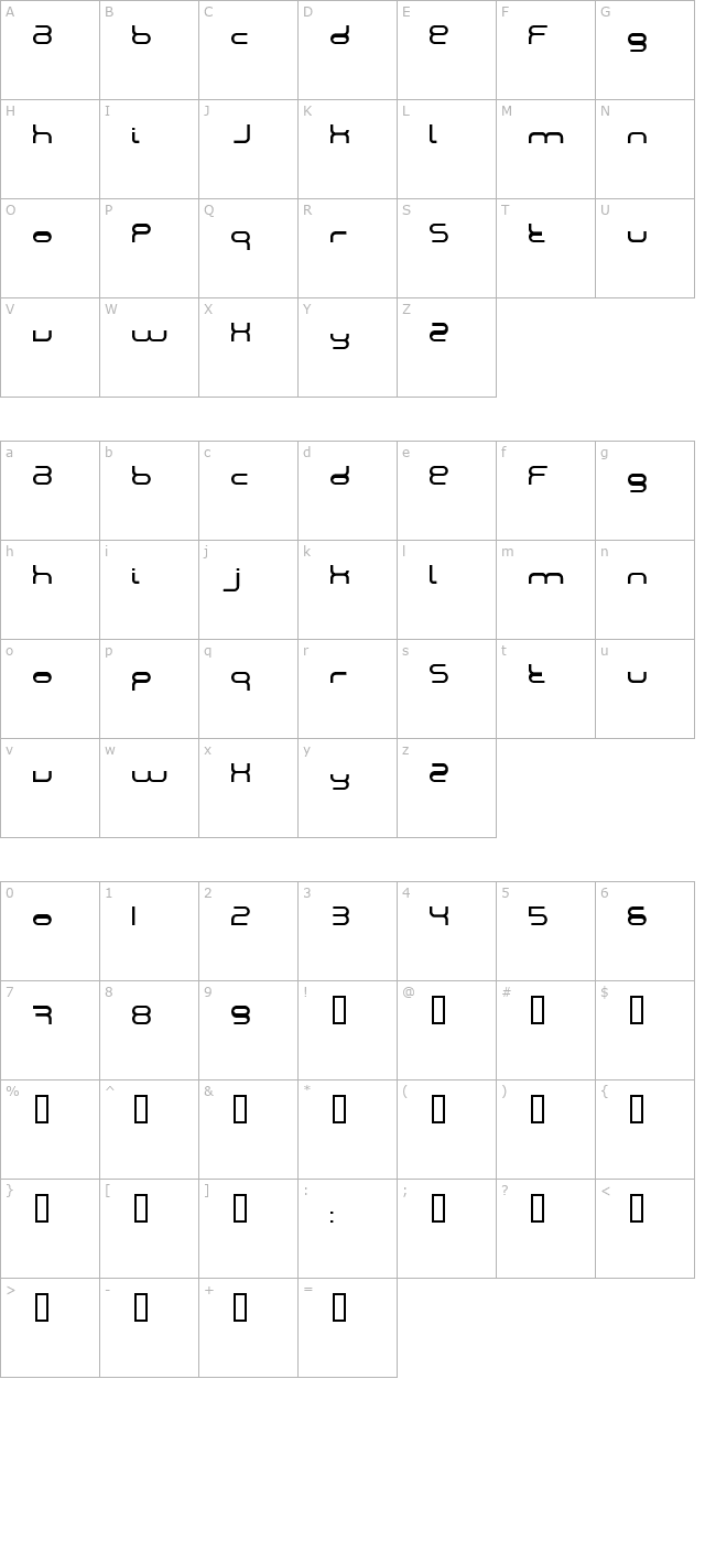 montana character map