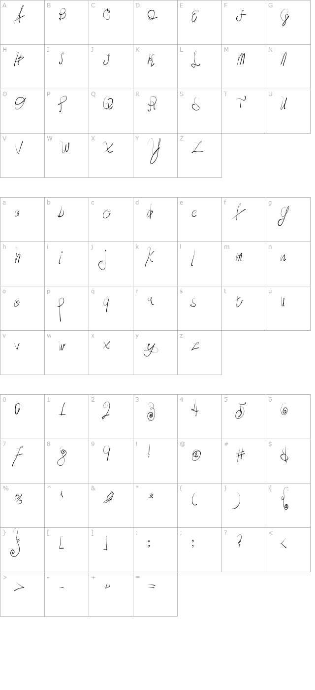 moody-boys character map