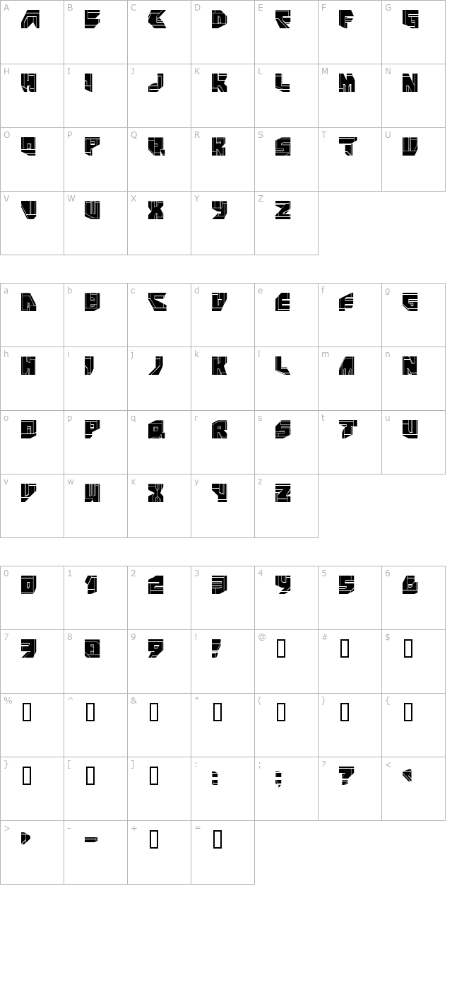 neopangaia character map