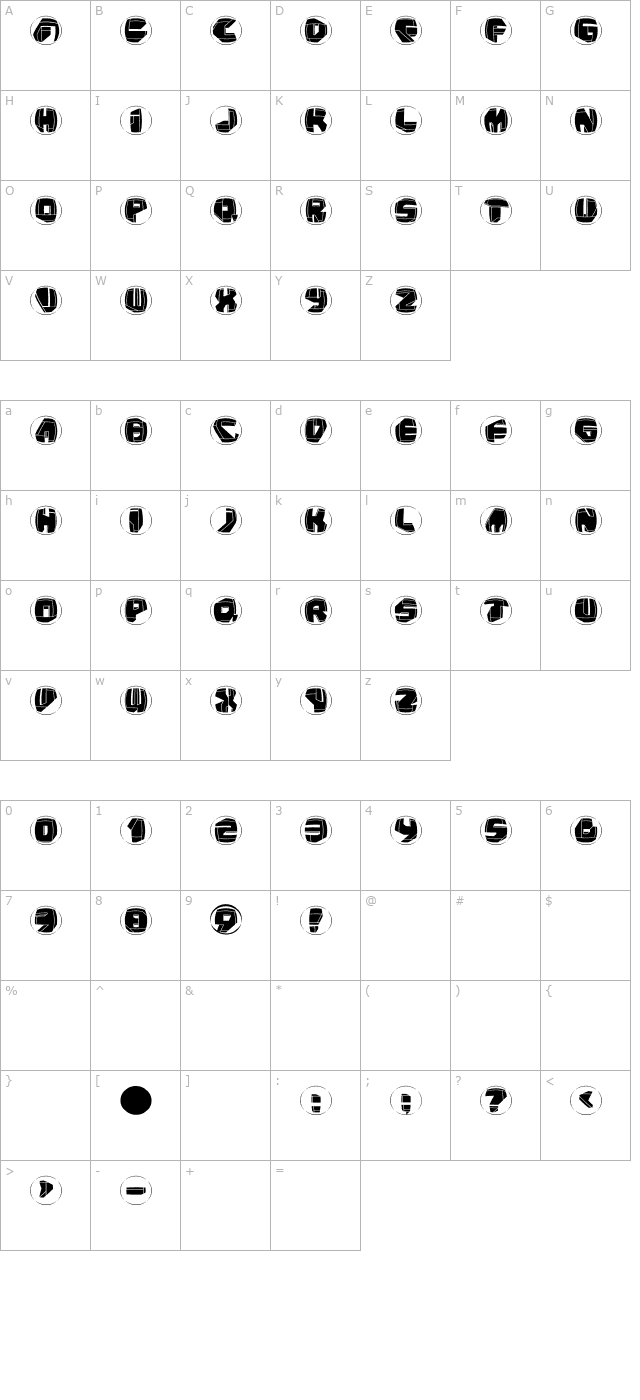 neopanrings character map