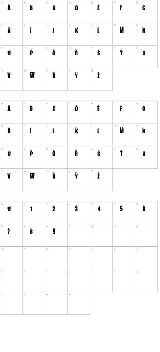 New York City character map