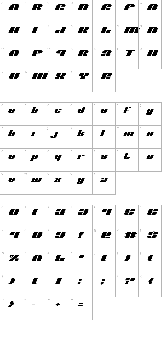 nolo-contendre-expanded-italic character map