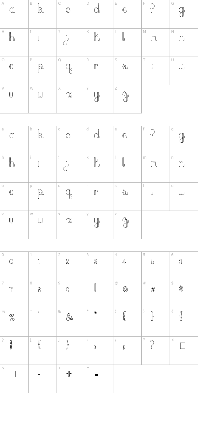 Peach Sundress character map