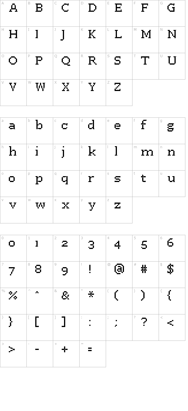 pf-westa-seven character map