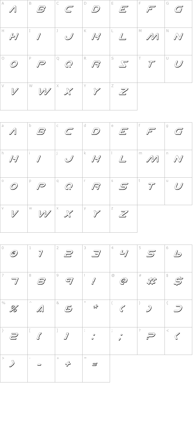 planet-n-shadow-italic character map