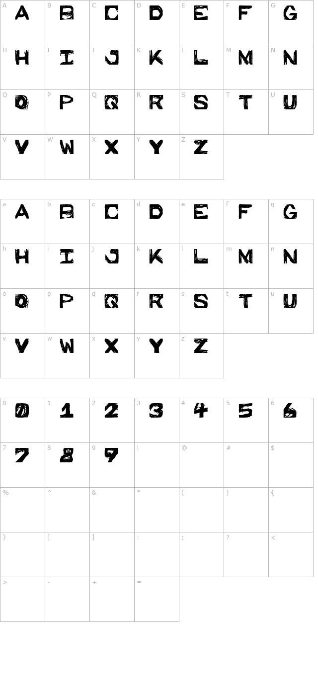 prison-walls character map