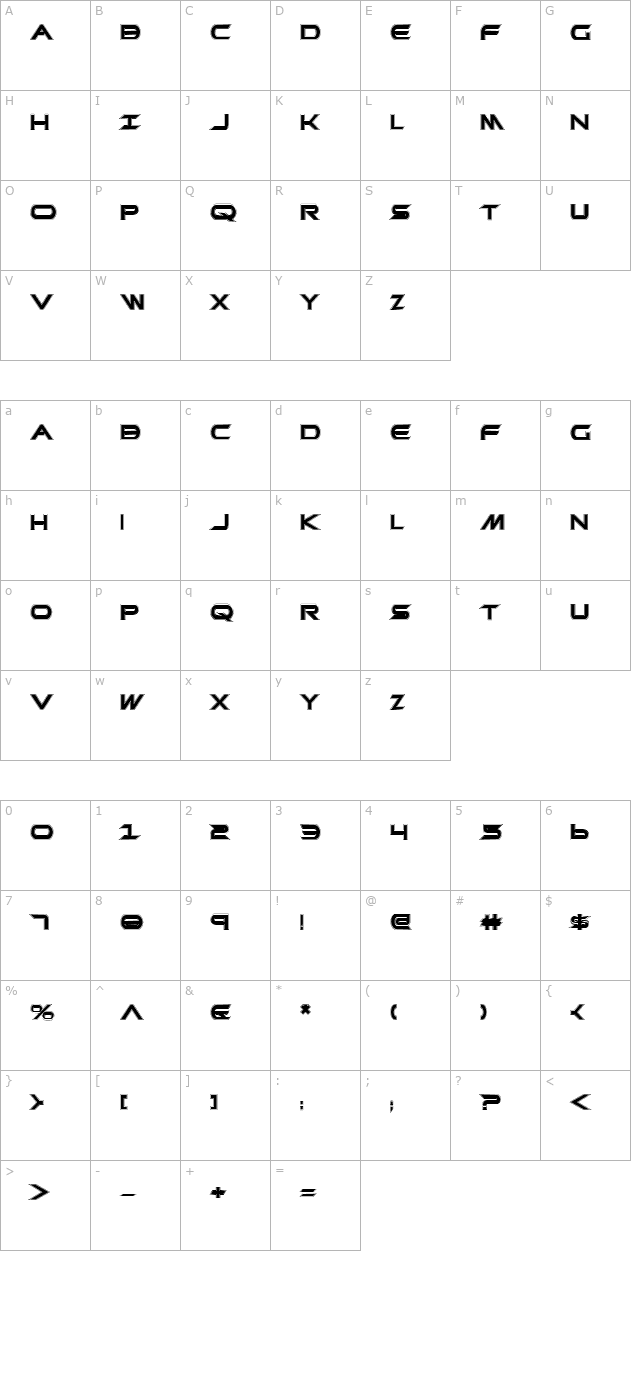 promethean-collage character map