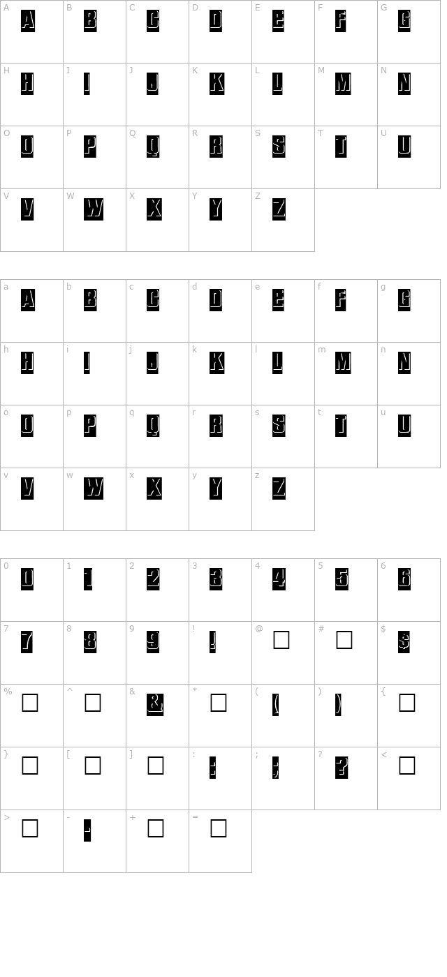 relief-in-reverse-regular character map