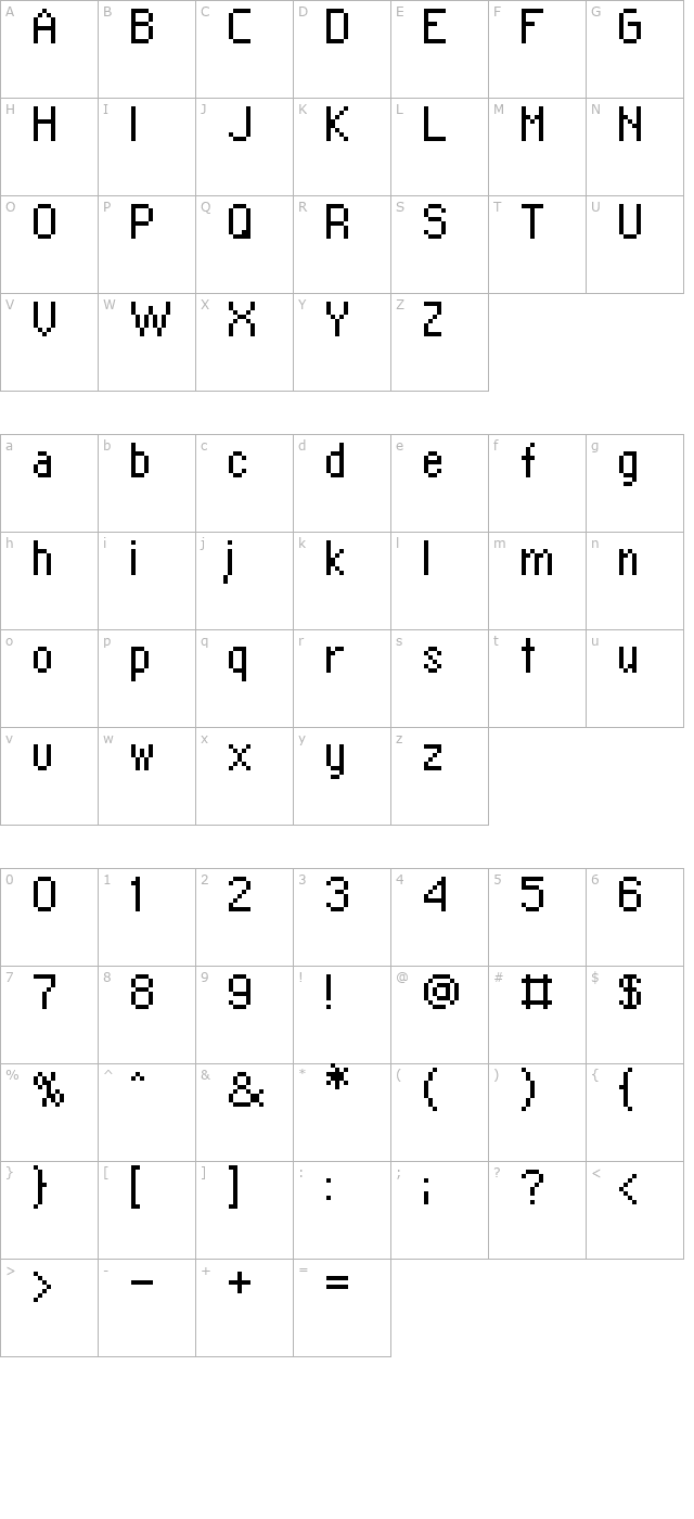 rittswood-plaza character map