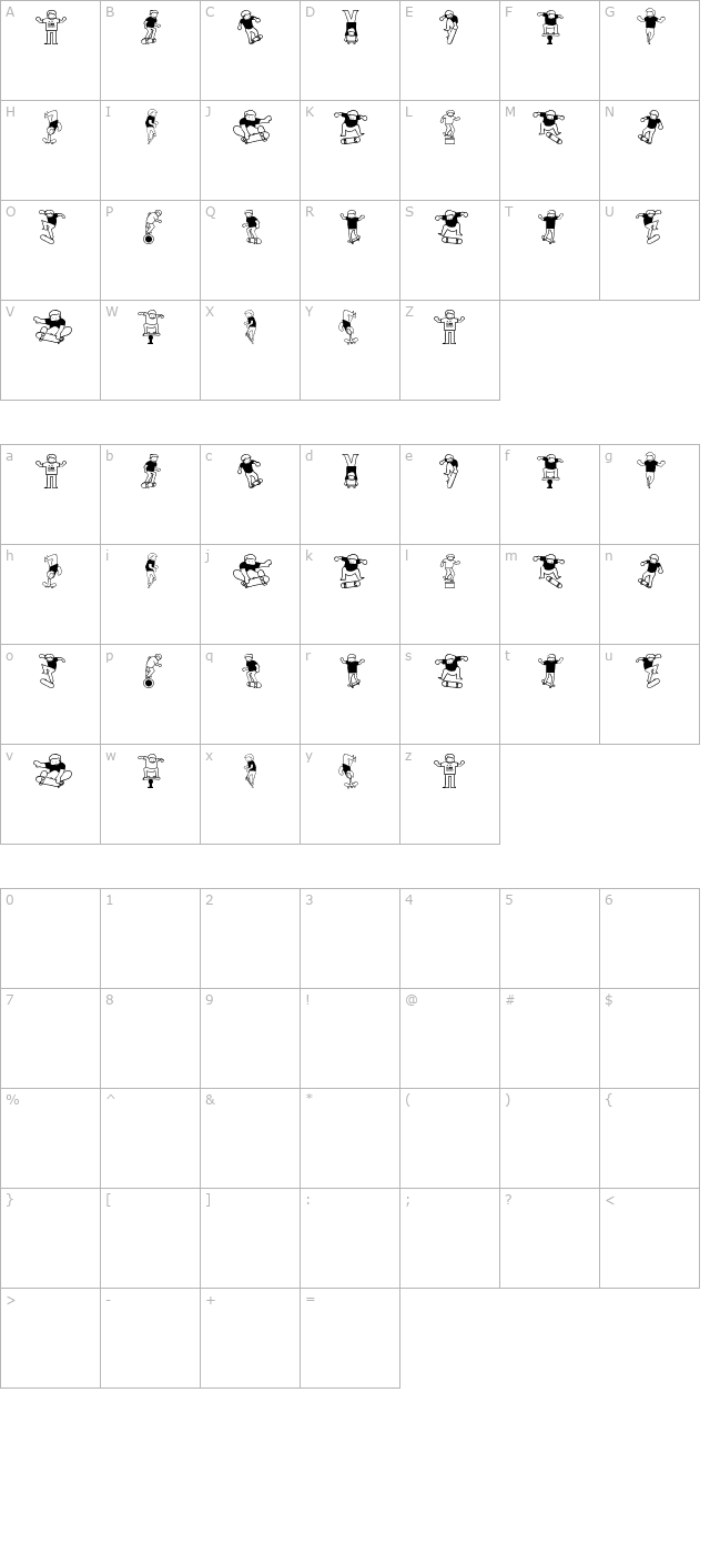 Rodney Mullen King character map