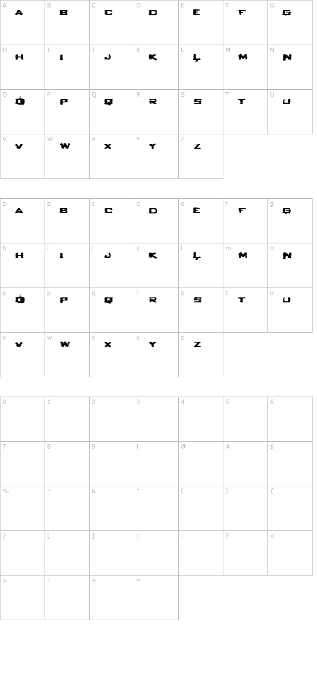 seabreed-2 character map