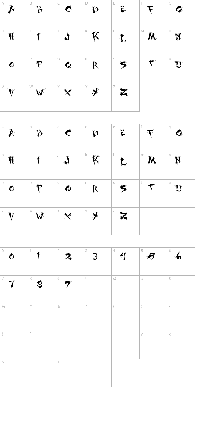 Shoguns Clan character map