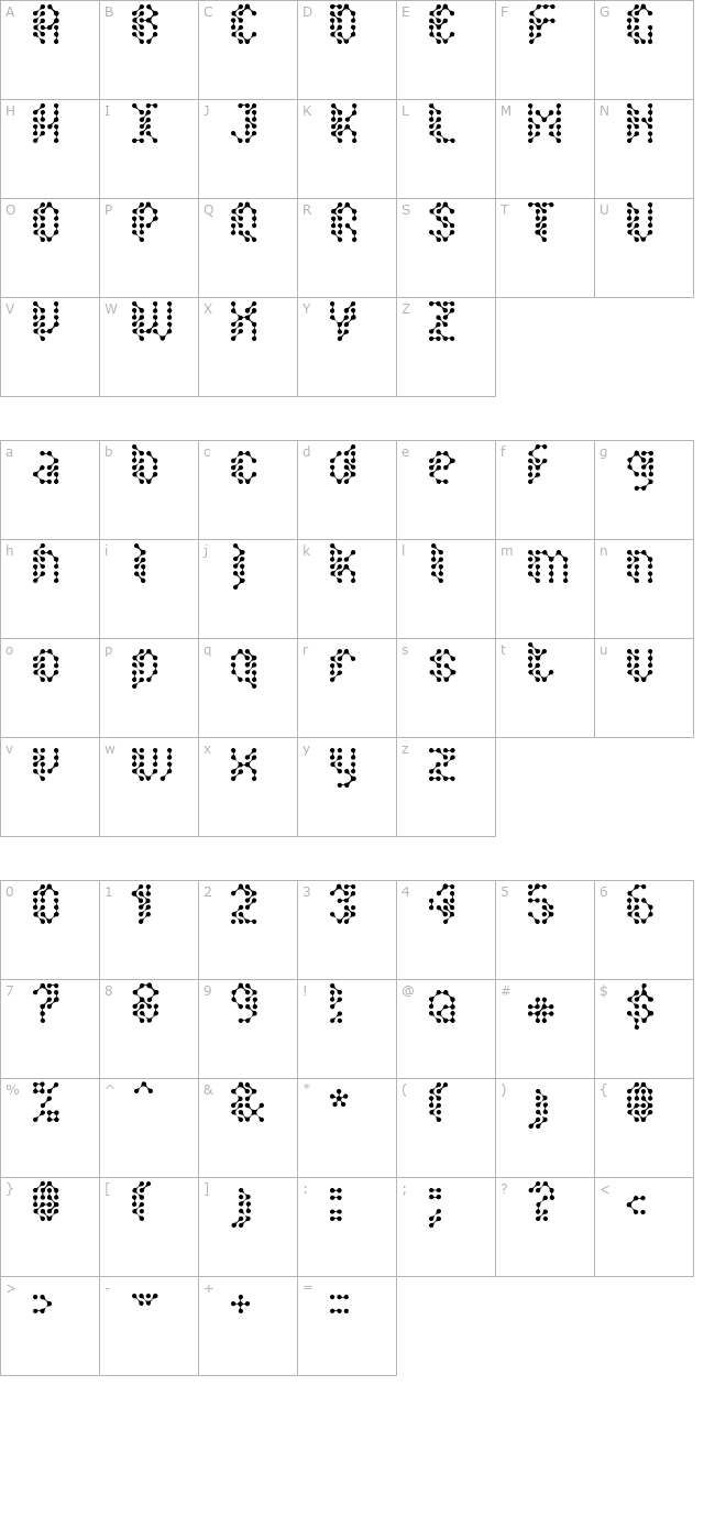 Sir Quitry character map