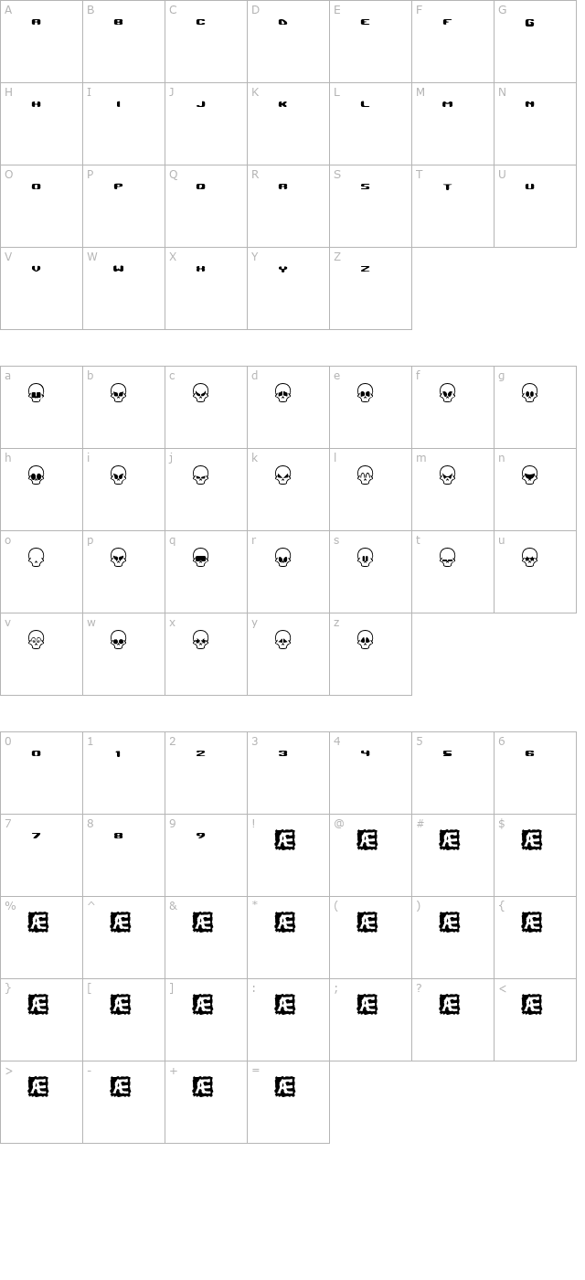 skull-capz character map