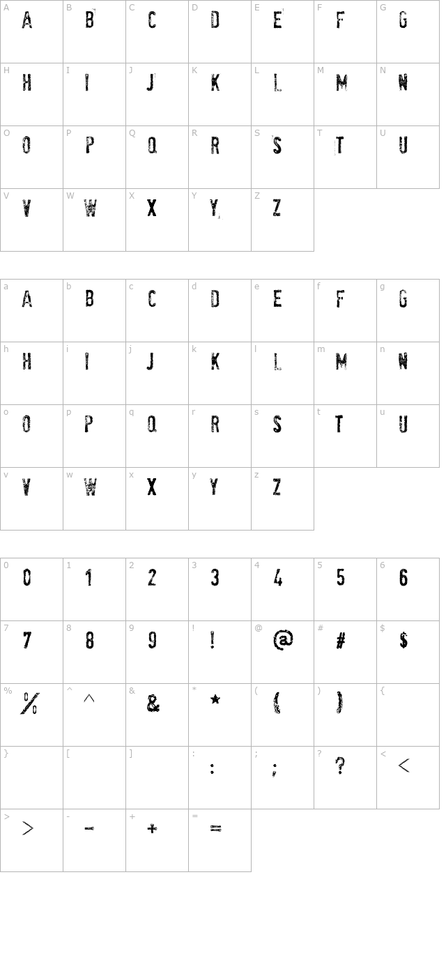 social-animal character map