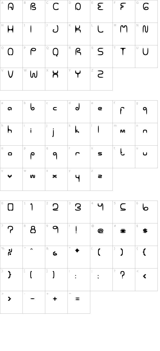 spaceworm-02 character map