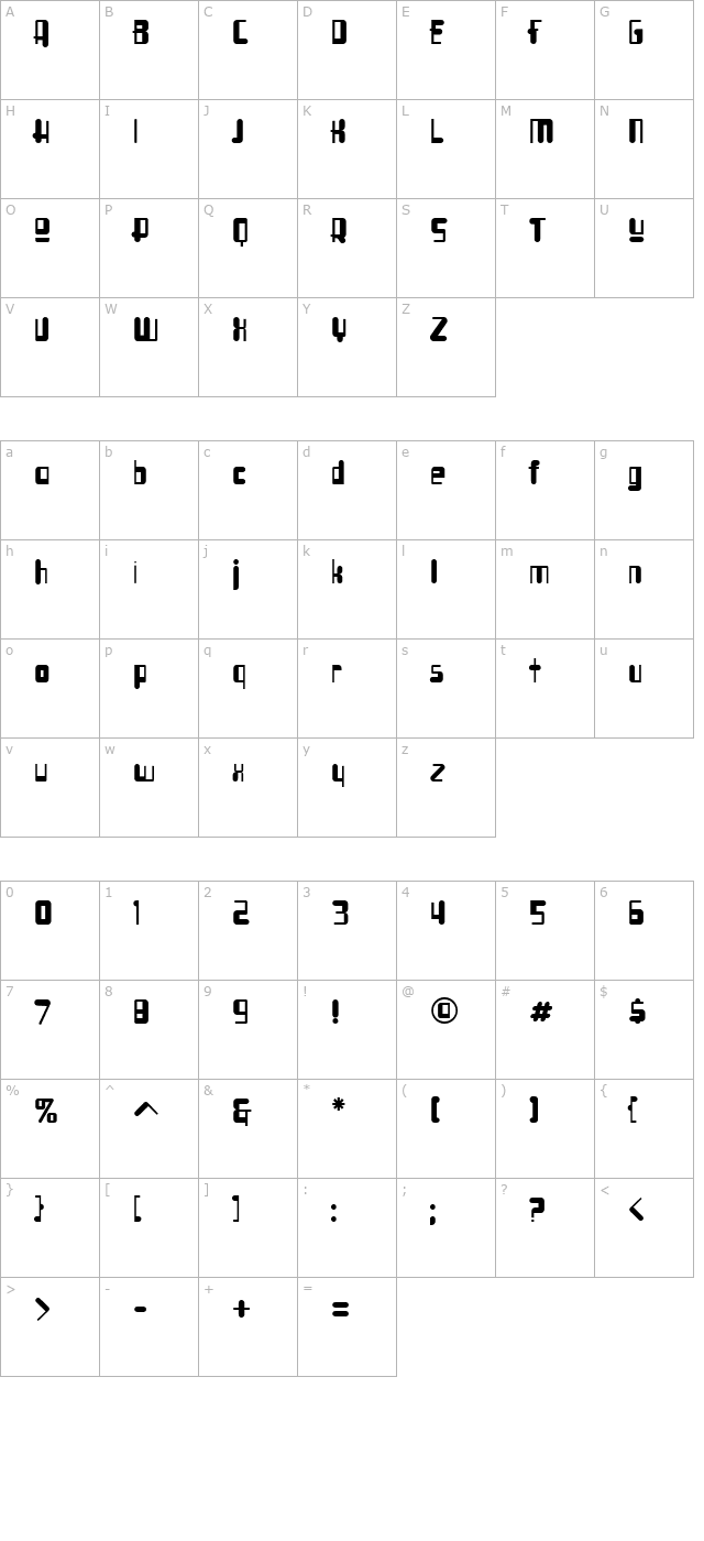 SyllogonICG Soft character map