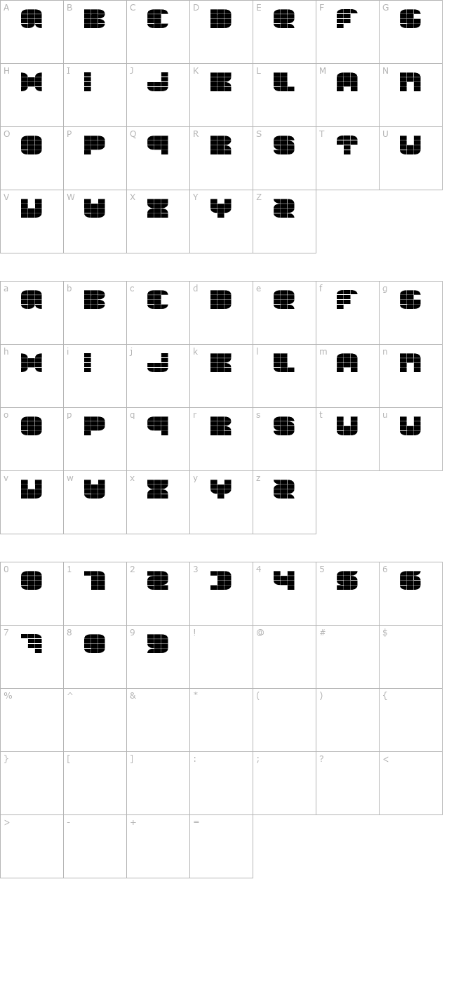 the-summer-edition character map