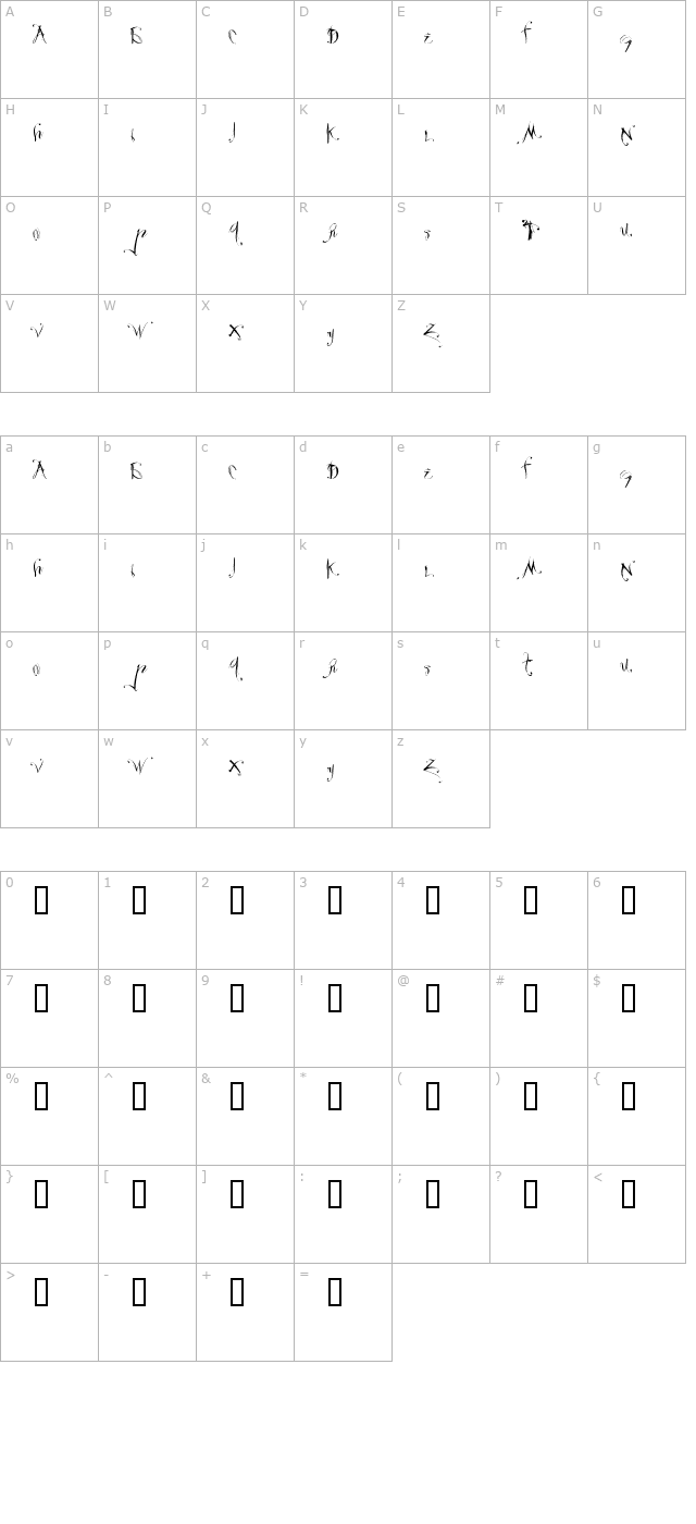 velour character map