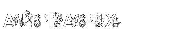 Alphapix font preview