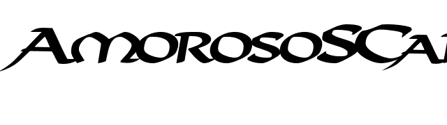 AmorosoSCapsSSK Bold font preview