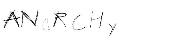 ANaRcHy font preview