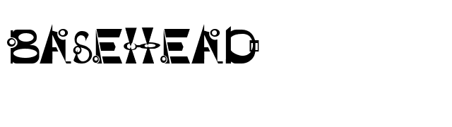 BASEHEAD font preview