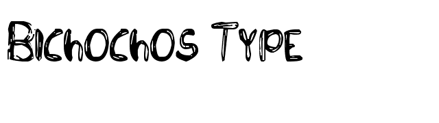 Bichochos Type font preview