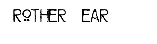 Brother Bear font preview