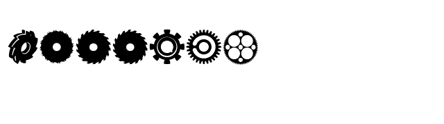 Buzzcog font preview