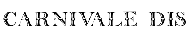 Carnivale Display Caps SSi font preview