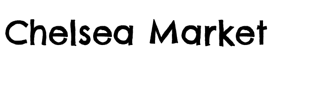 Chelsea Market font preview