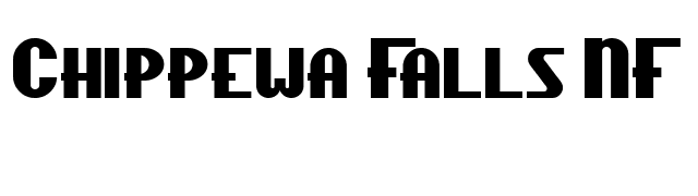 Chippewa Falls NF font preview