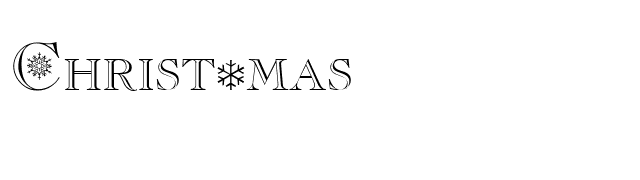 Christ_mas font preview