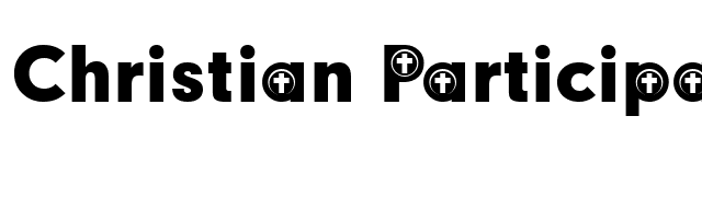 Christian Participants font preview