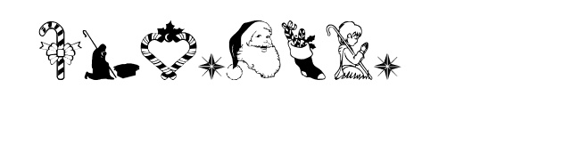 Christmas3 font preview