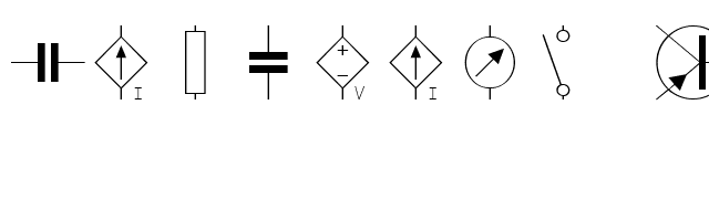 Circuits Plain font preview