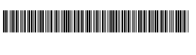 Code 39-hoch-Logitogo font preview