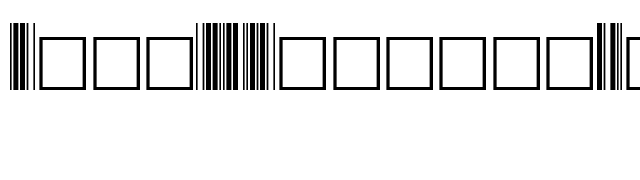 Code39Barcode.fog font preview