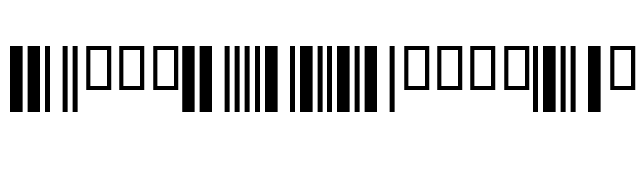 Code39SmallLow font preview