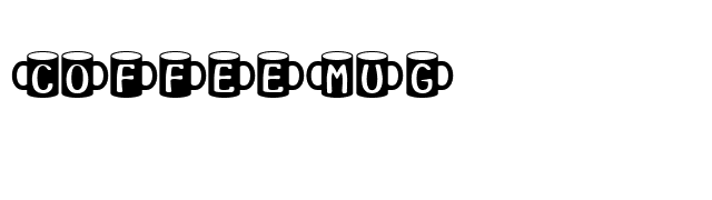 CoffeeMug font preview