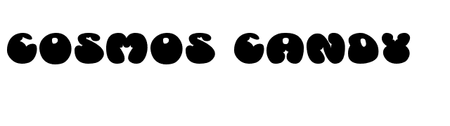 Cosmos Candy font preview