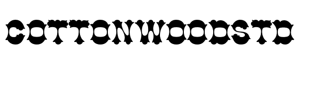 CottonwoodStd font preview