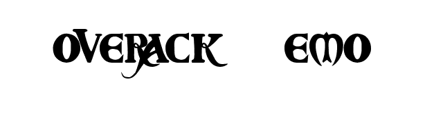 Coverack Demo font preview