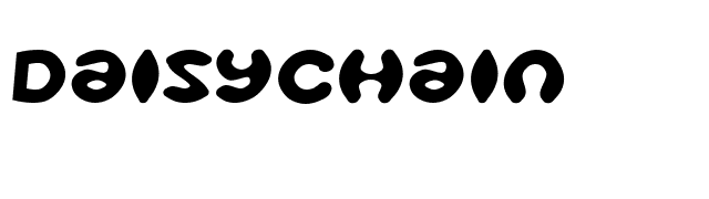 DaisyChain font preview