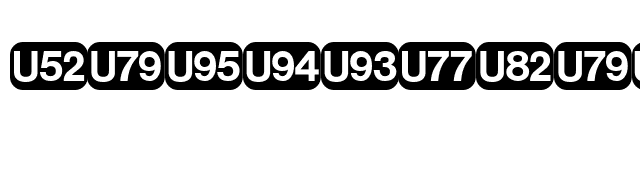 DeutscheBahnAG Five font preview