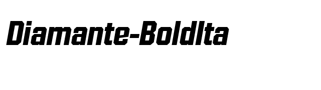 Diamante-BoldIta font preview