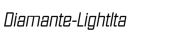 Diamante-LightIta font preview