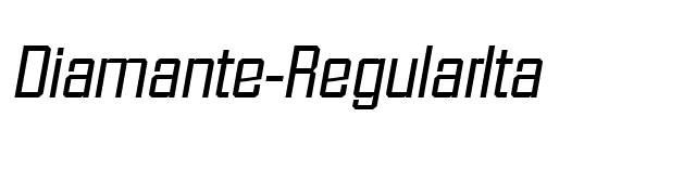 Diamante-RegularIta font preview