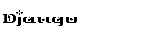 Django font preview